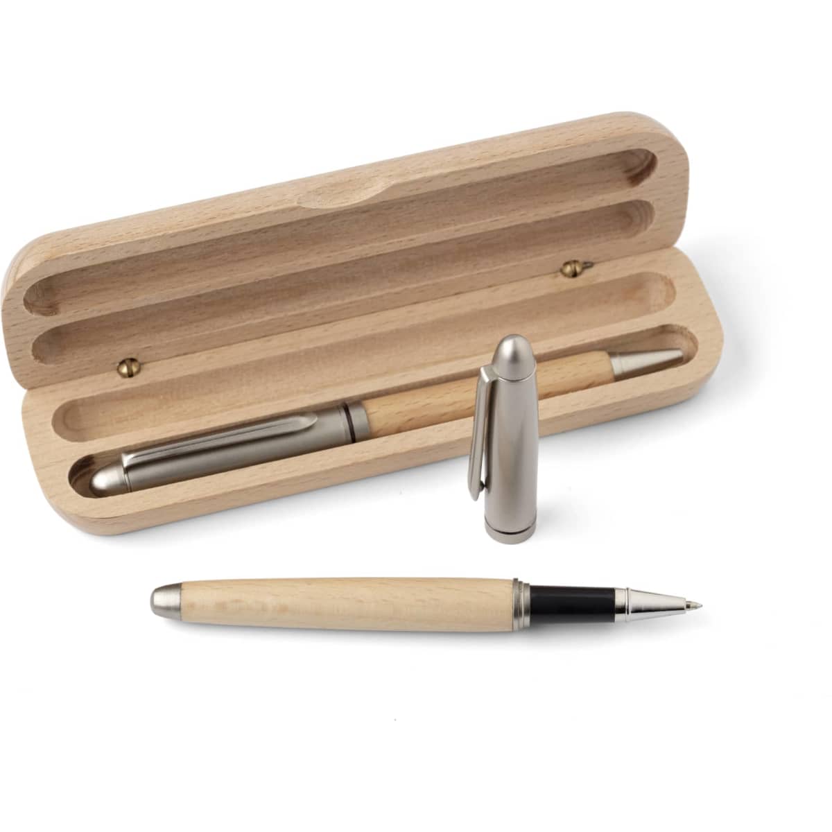 Beechwood writing set