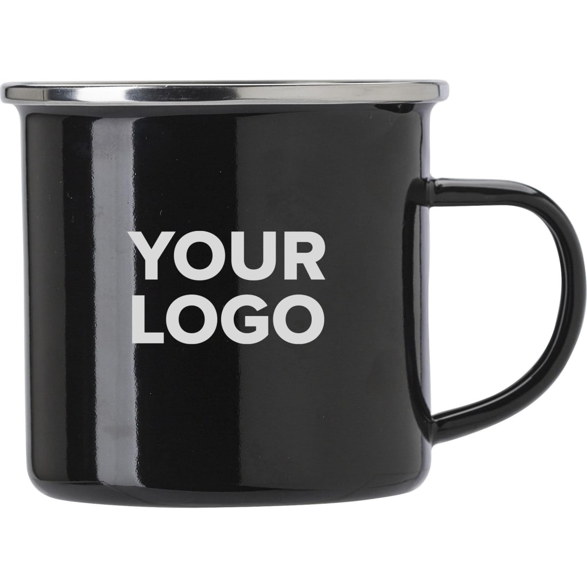 Enamel drinking mug (350 ml)