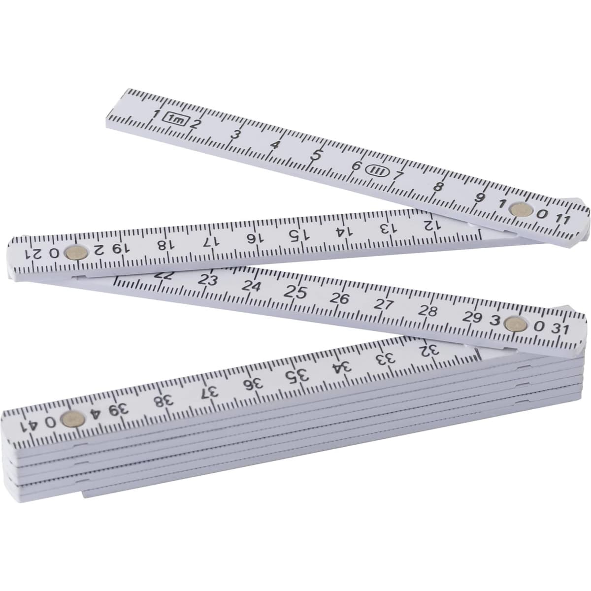 Plastic foldable ruler