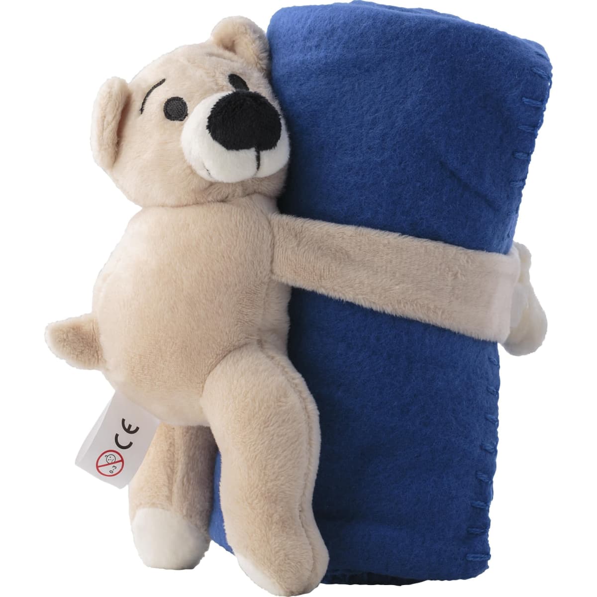 Plush toy bear with fleece blanket Owen