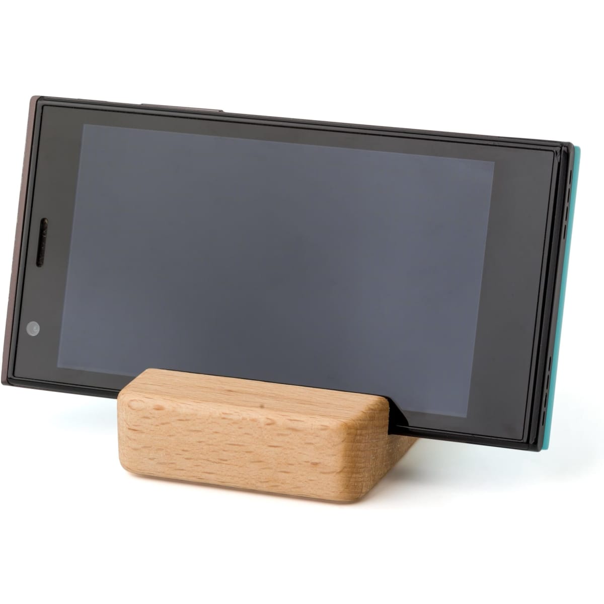 Beech wood phone holder