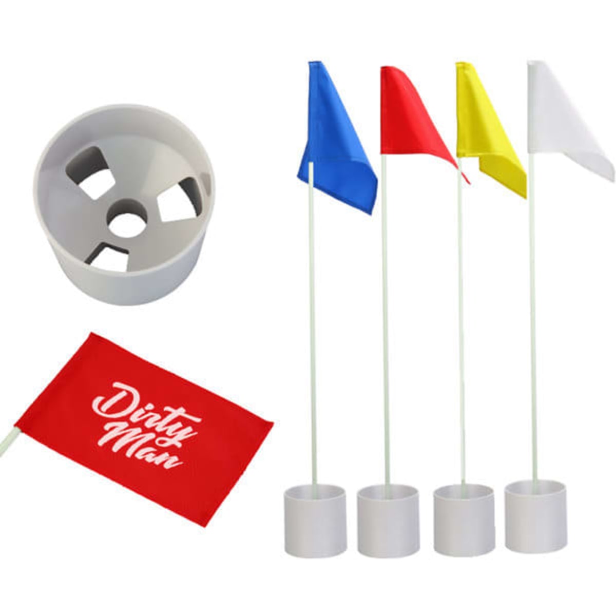 Custom Golf Flag Stick Set With Hole Cup
