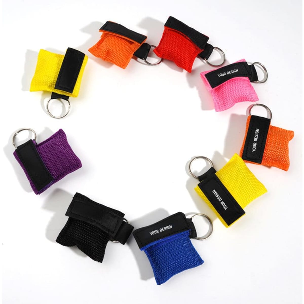 Custom CPR Face Shield With Keychain