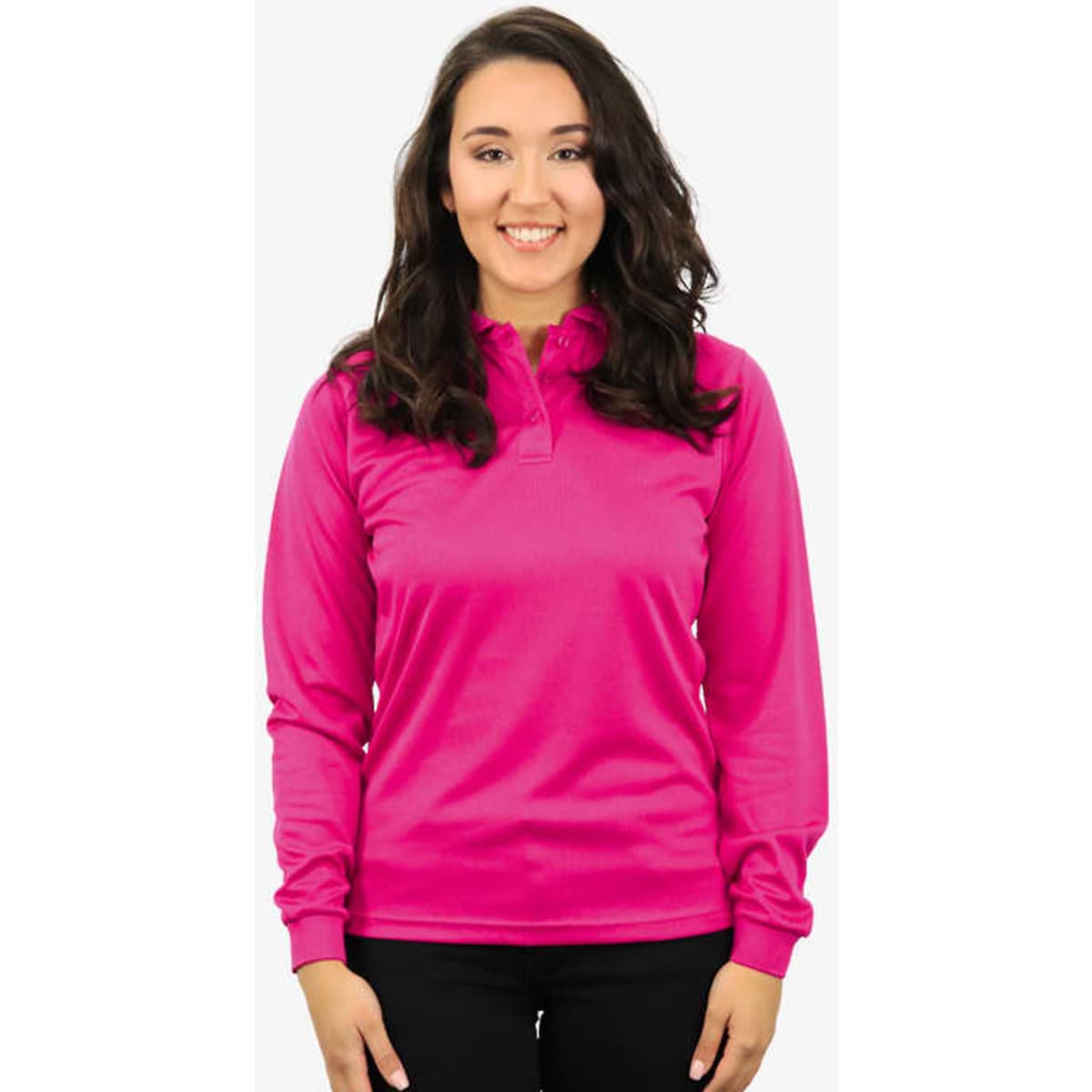 The Phoenix Ladies Long Sleeve Polo Shirts