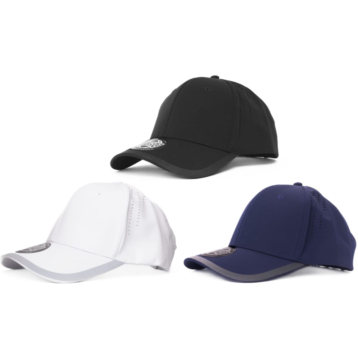 Oxford 6-Panel Cap with PU-Coated Trim