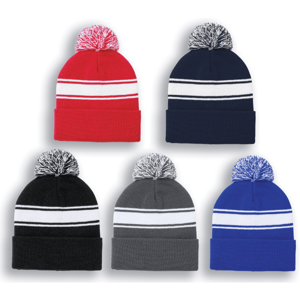 Pom Pom Beanie Hat