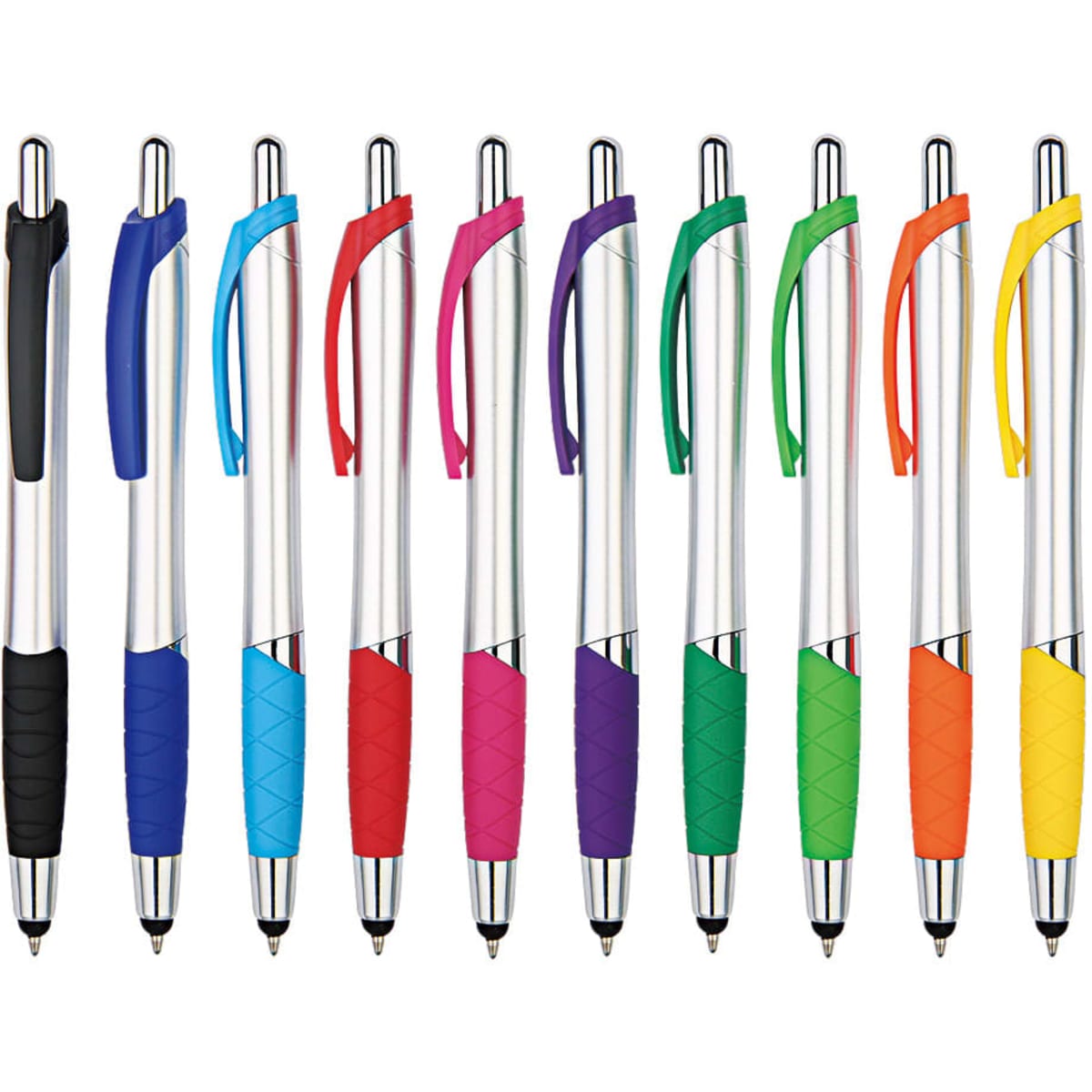 Sextan plastic stylus pen