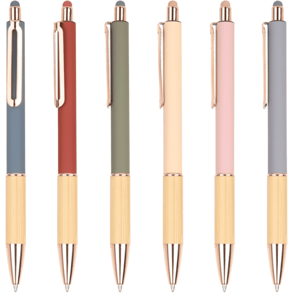 Snowy bamboo alumimun pen