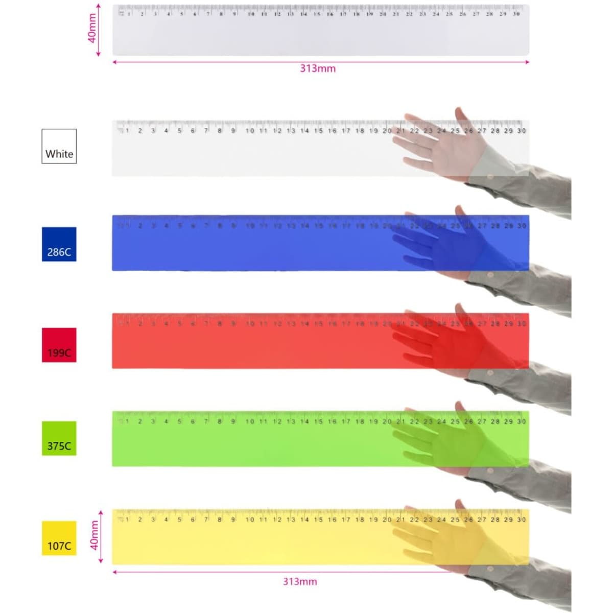 Walsh Plastic ruler