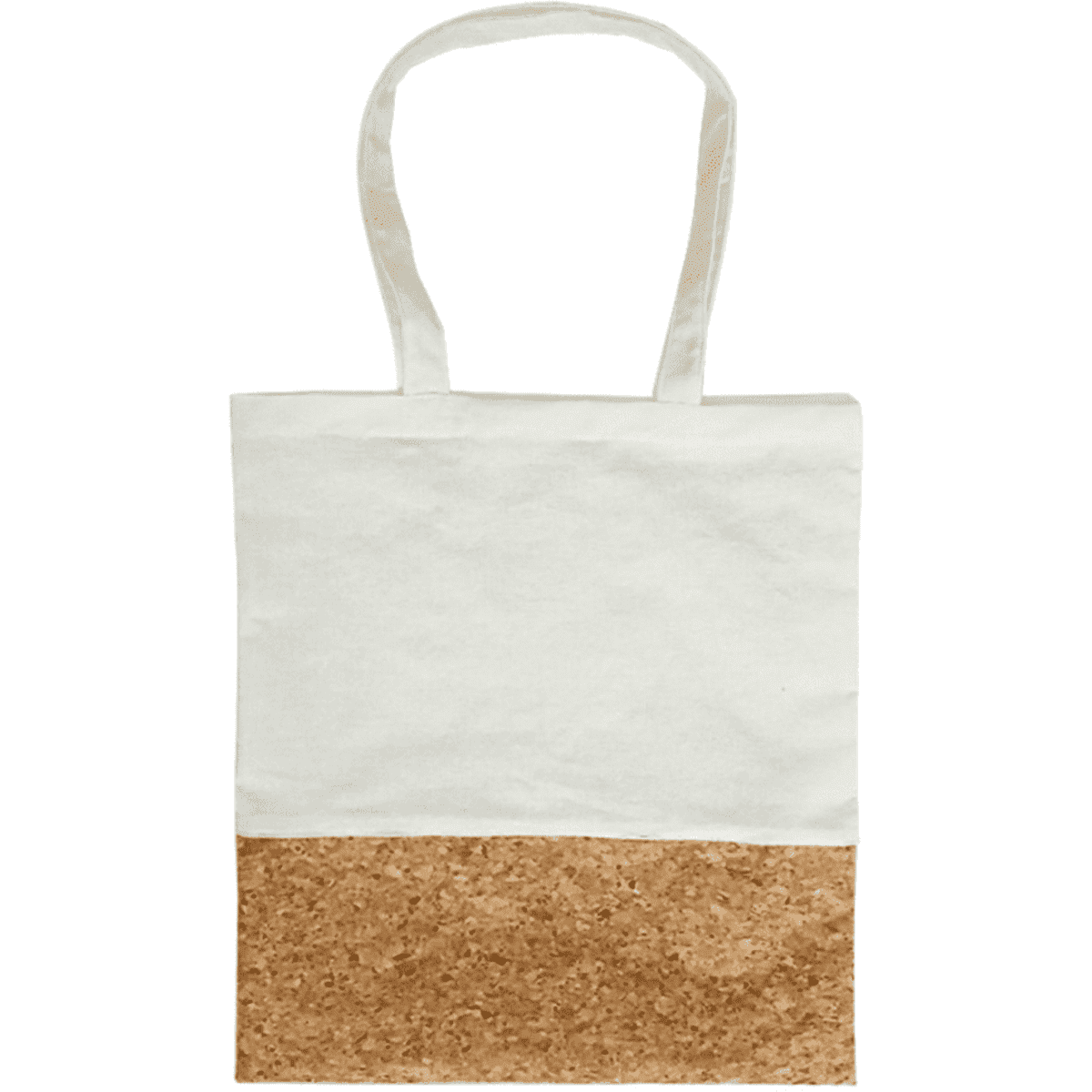 Nevada cotton calico bag with cork