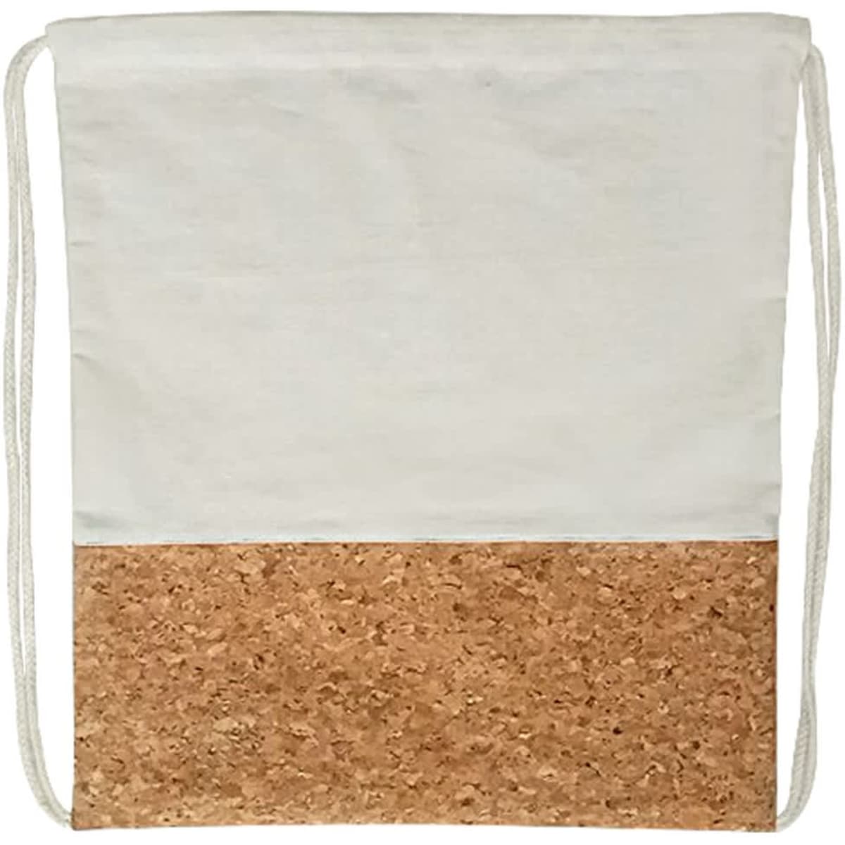 Denver cotton calico bag with cork