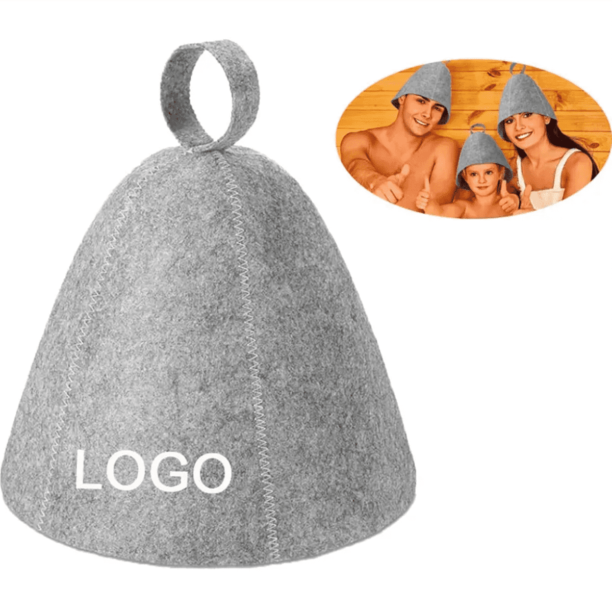 Felt Sauna Hat