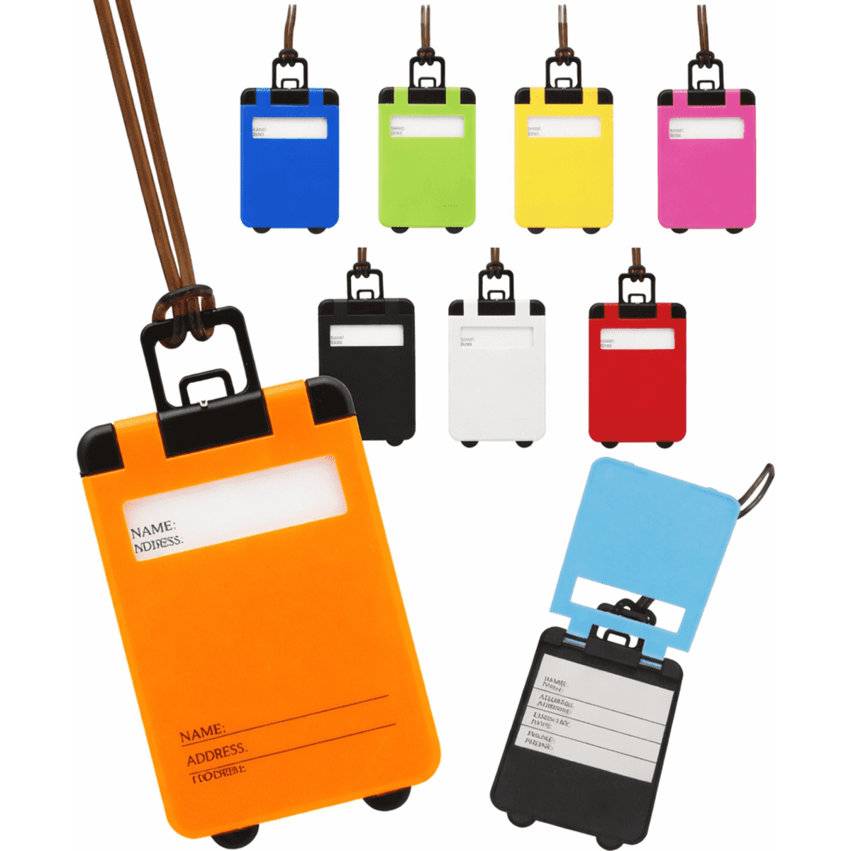 Suitcase Shaped Luggage Tag
