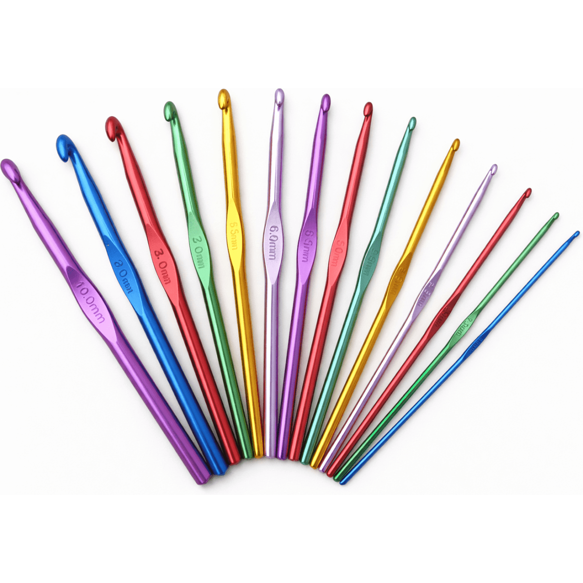 Aluminum Crochet Hook Set