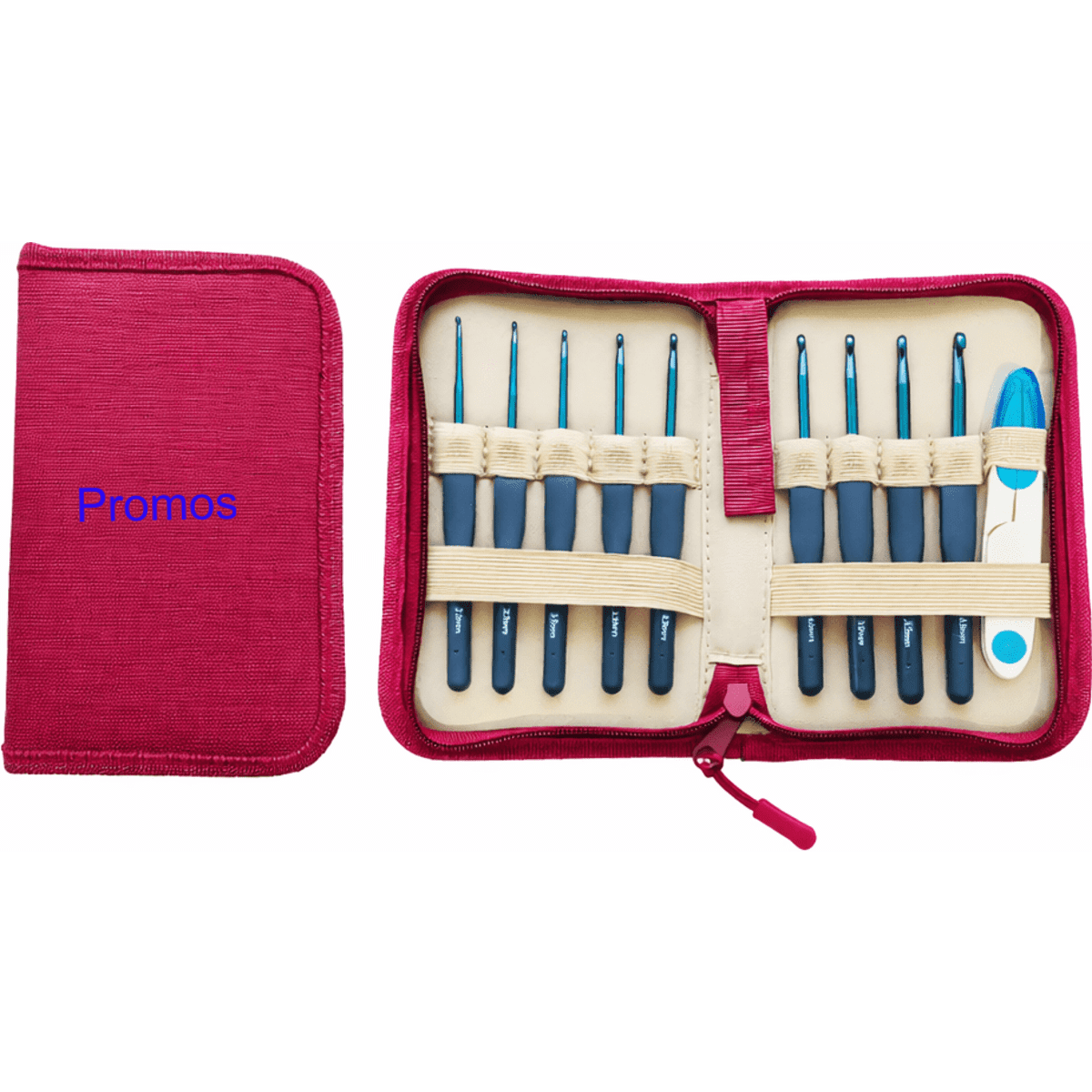 9 Piece Crochet Hook Set
