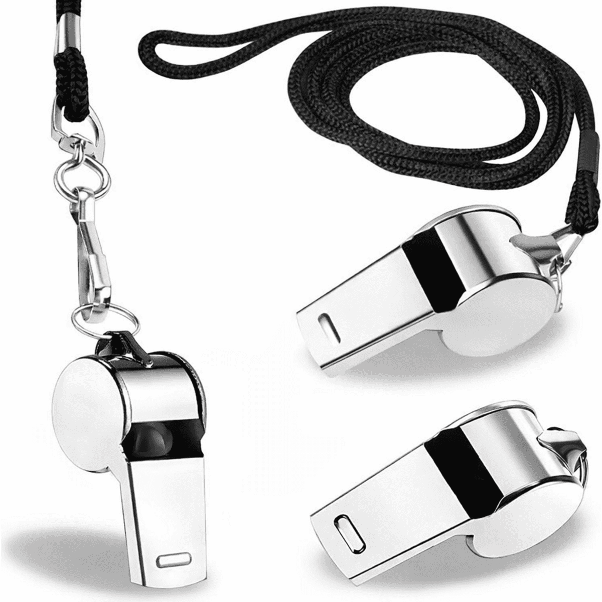 Sports Whistle with Lanyard