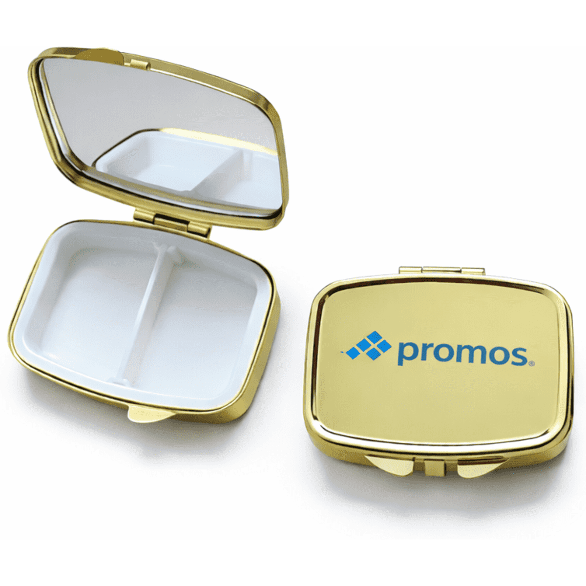 Pill Box with Mirror