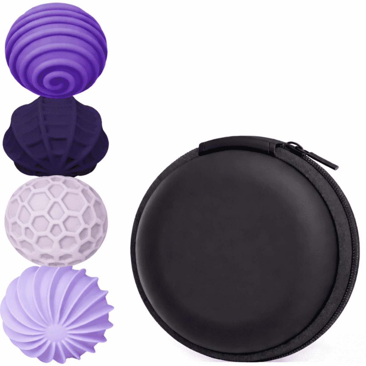 Magnetic Fidget Balls Set with Carrying Case