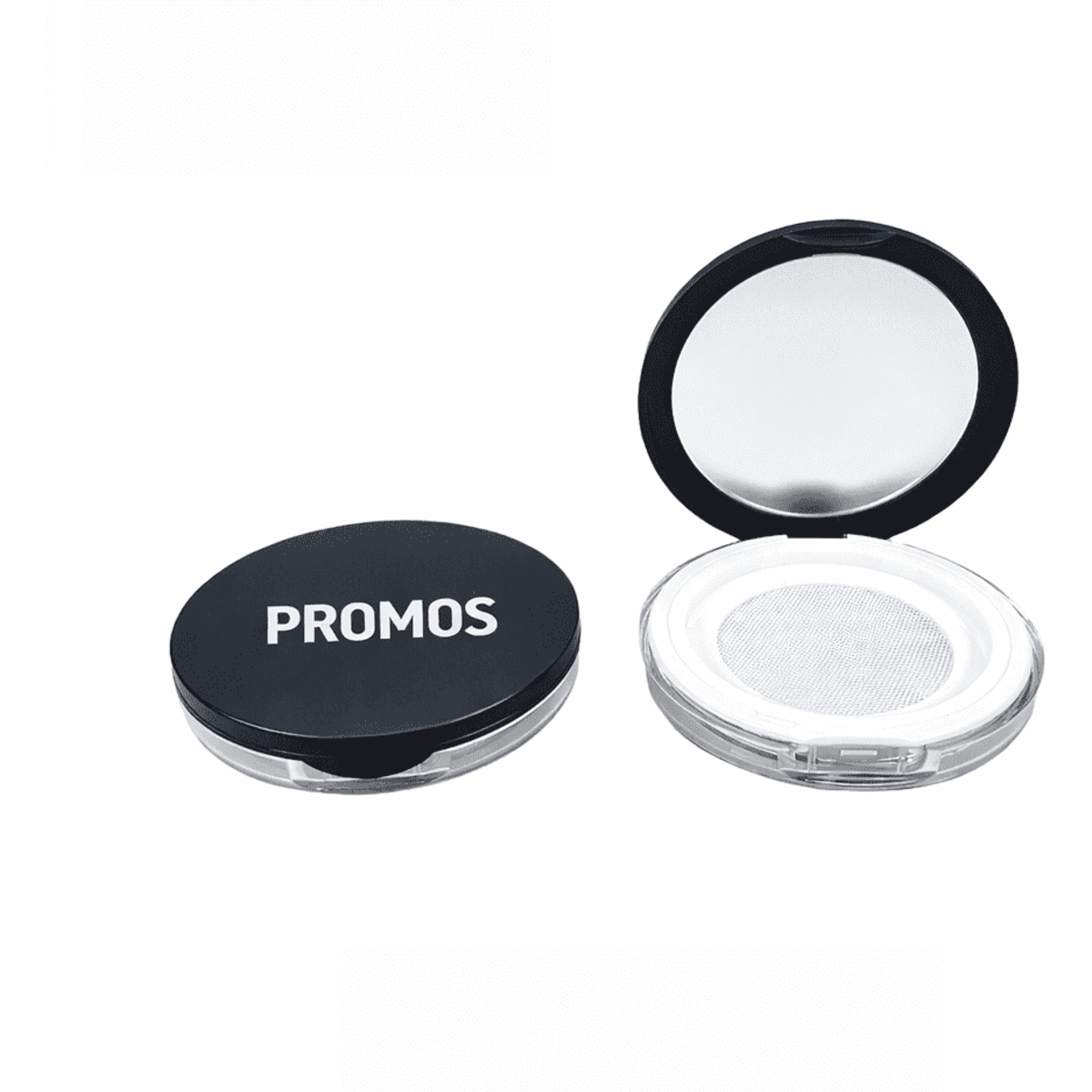 Cosmetic Powder Container With Mirror