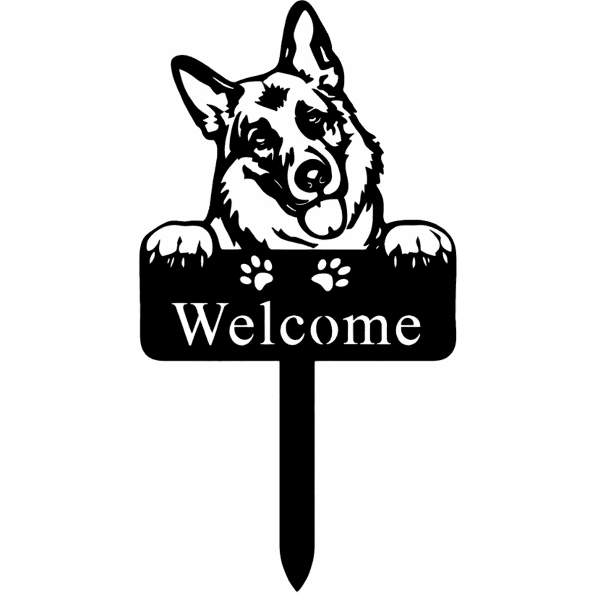 Dog Plant Stake