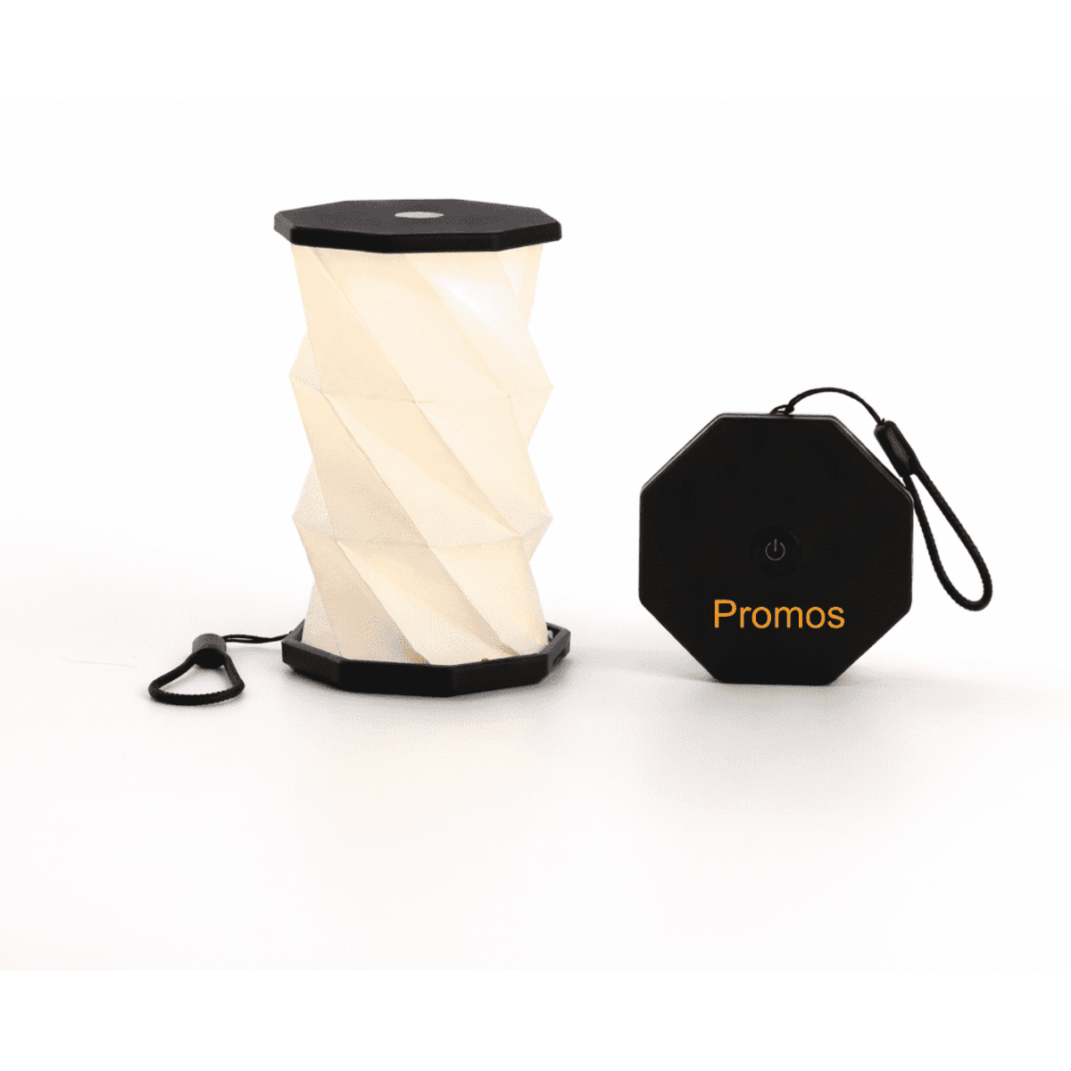 Portable Rotating Foldable Paper LED Lamp with Touch Control