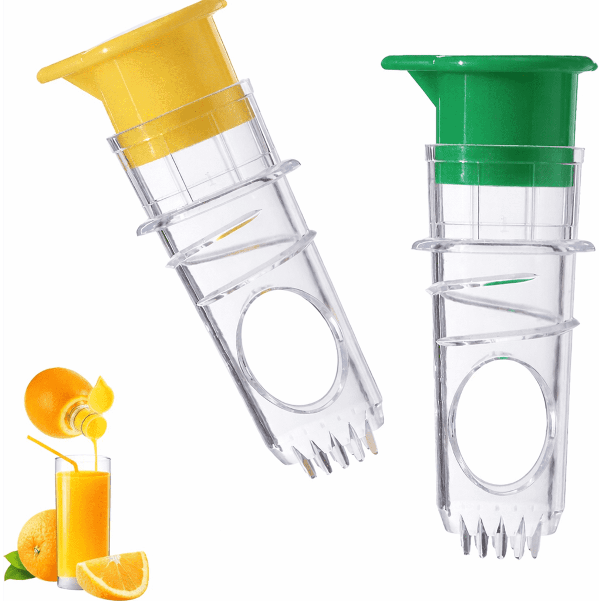 Manual Citrus Juicer Tool with Built-In Filter