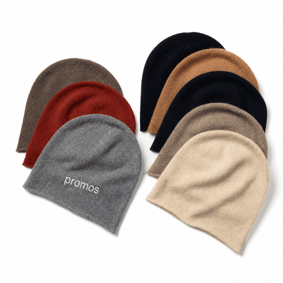 Cashmere Knit Beanie Hat