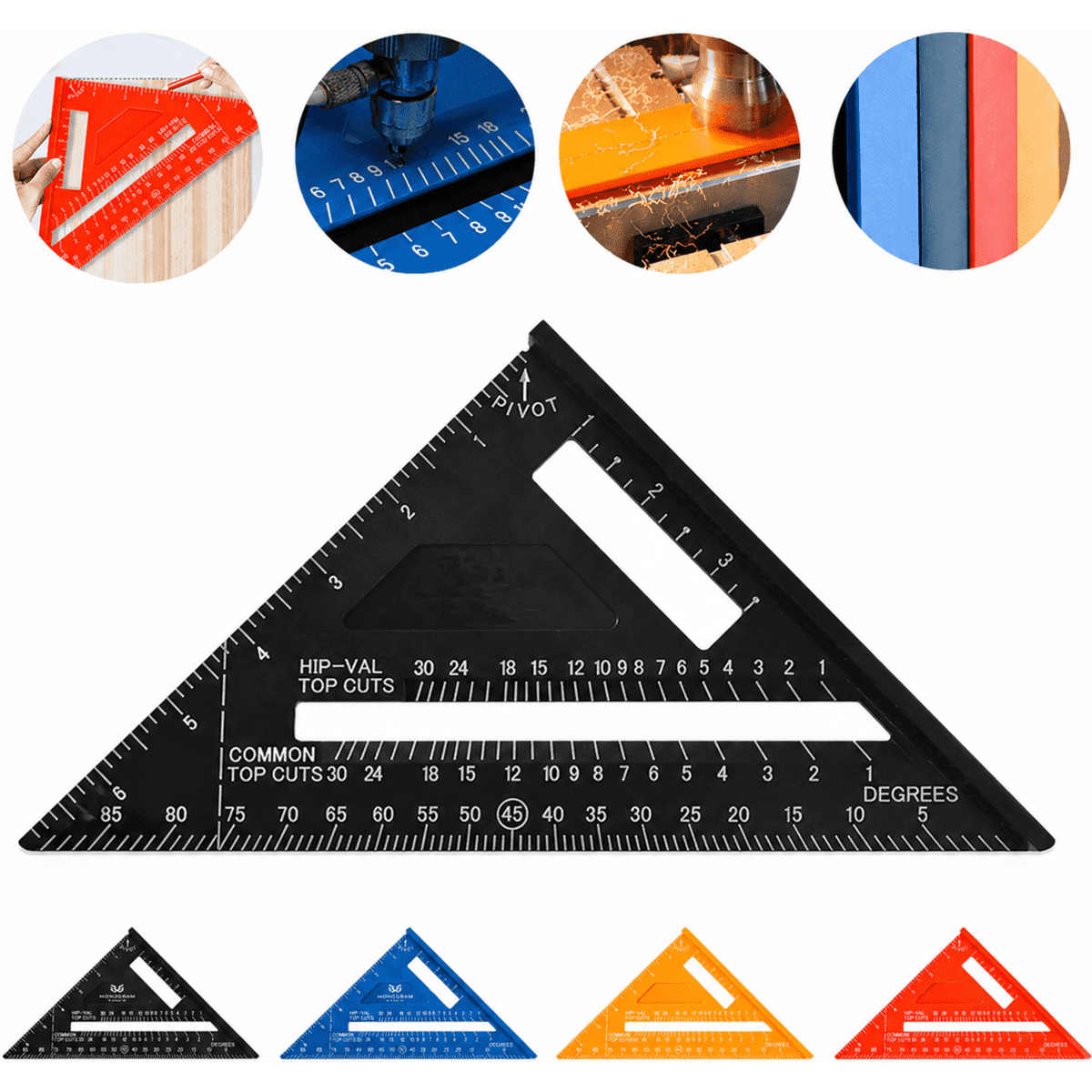 Speed Square Triangle Ruler