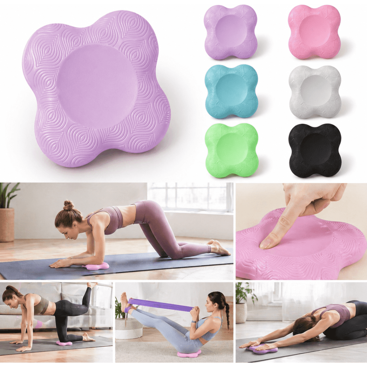Yoga Knee & Elbow Pad Cushion