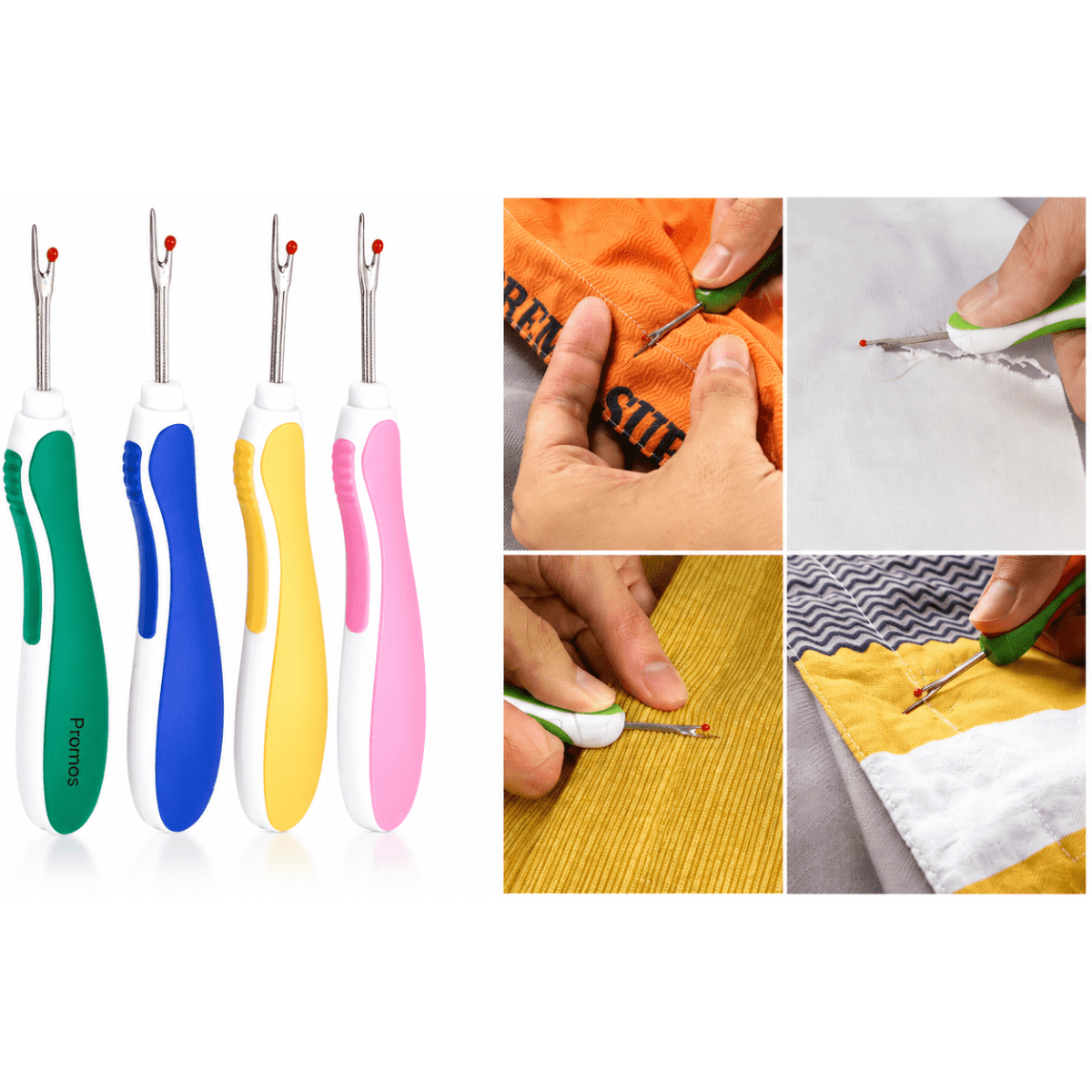 Ergonomic Seam Ripper Stitch Remover Tool