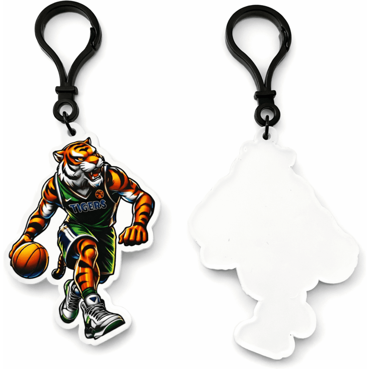 2D PVC keychain