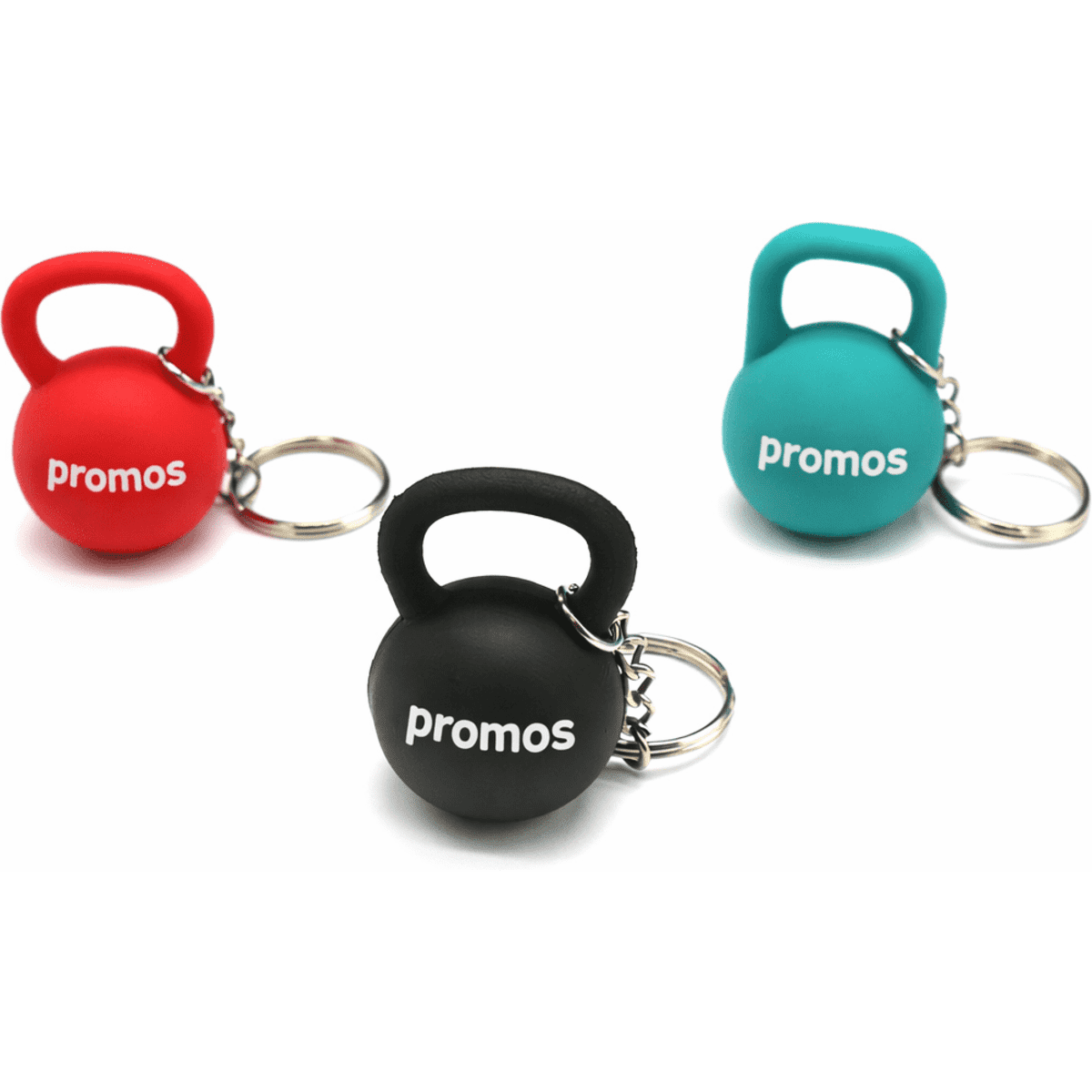 PVC Gym Kettlebell Keychain