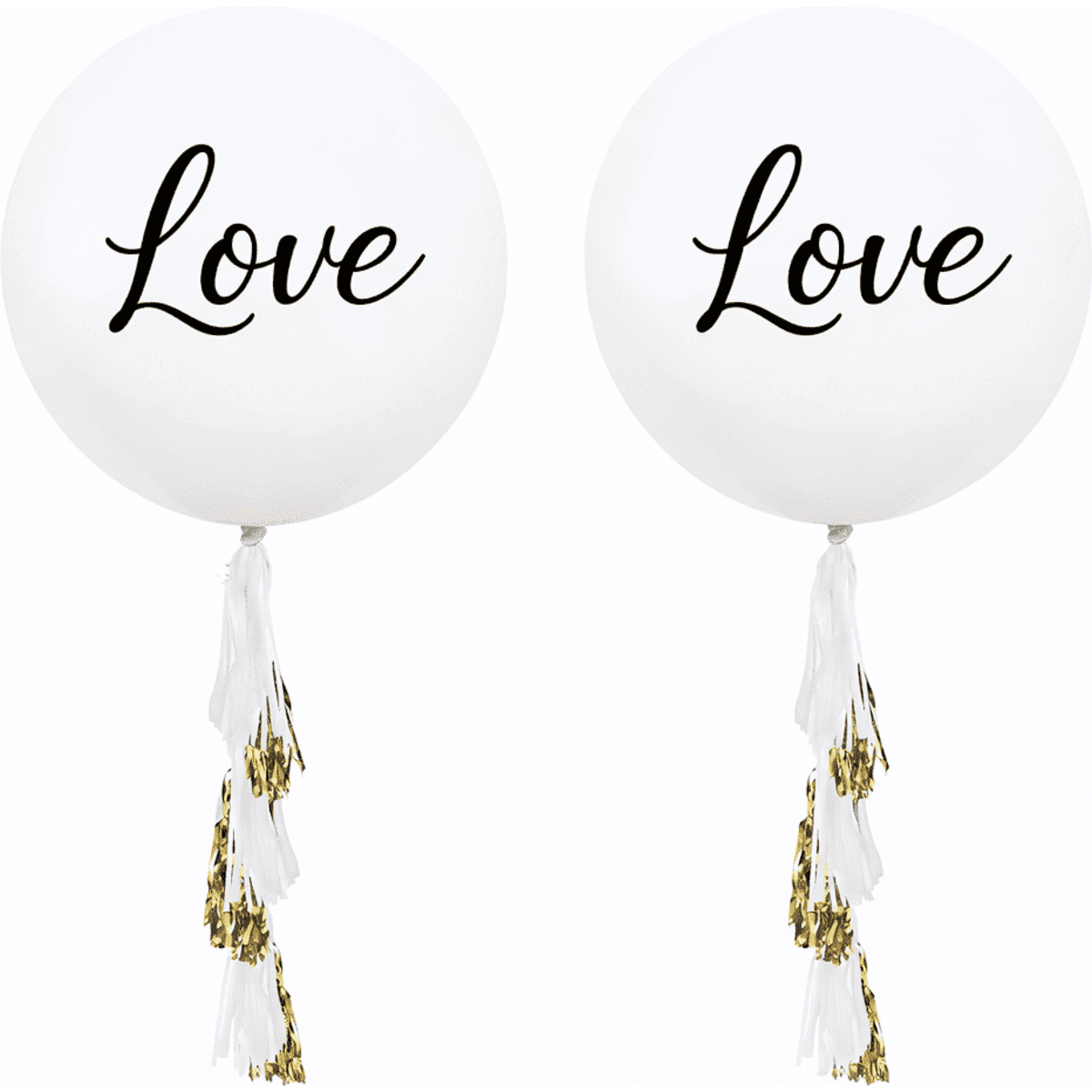 36" Balloon with Tassels