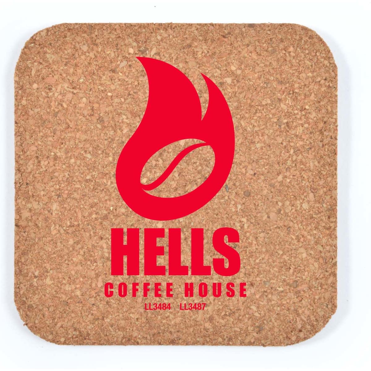Villa Cork Square Coaster