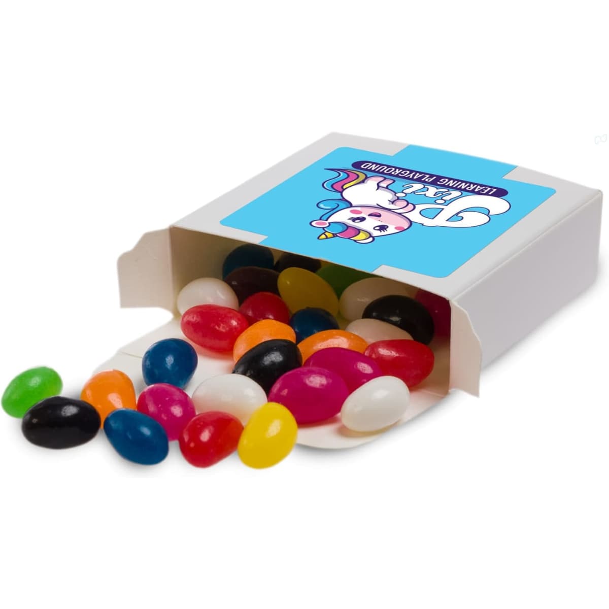 Assorted Colour Jelly Beans in 50g Box