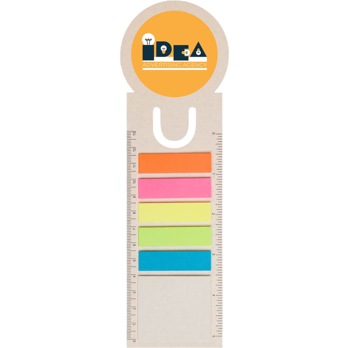 Circle Milk Carton Bookmark