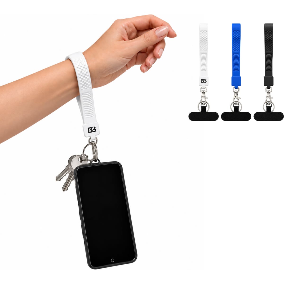 Wrist Tactile Phone Holder Keytag