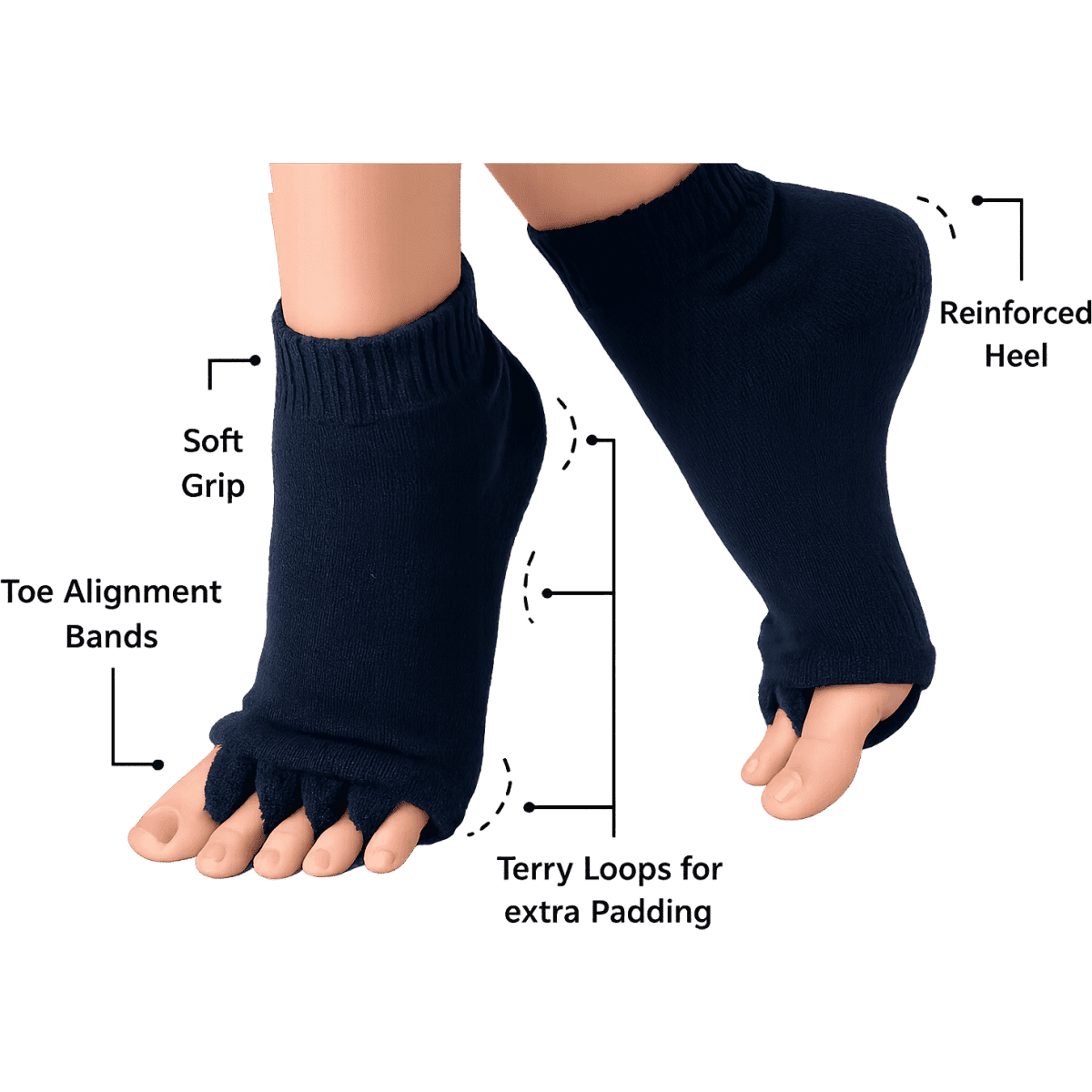 Toe Alignment Socks For Pain Relief