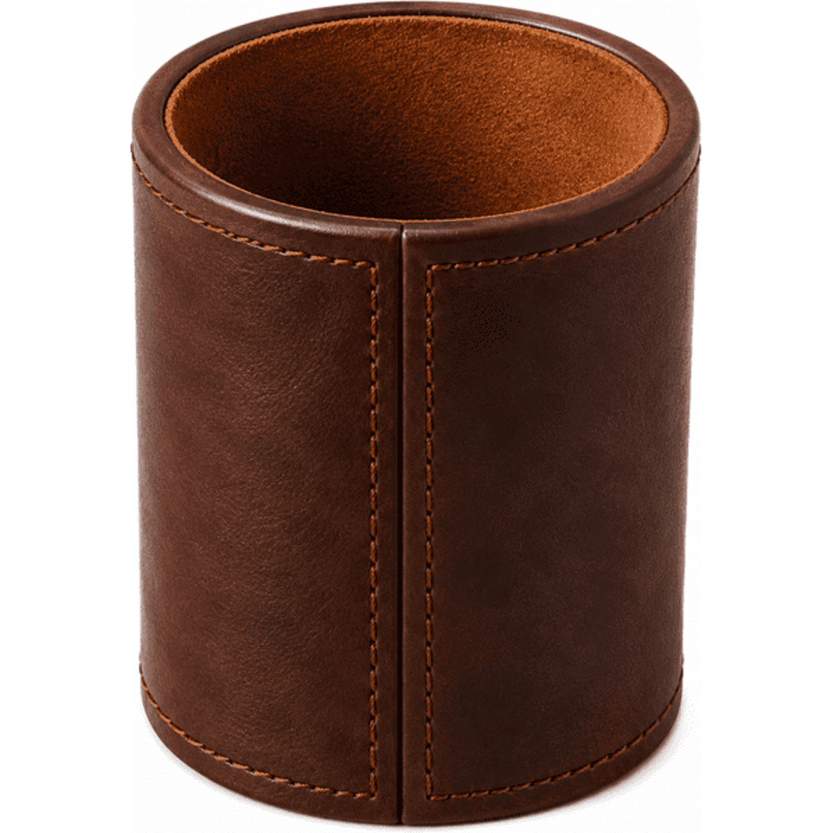 Leather Desk Pen Holder
