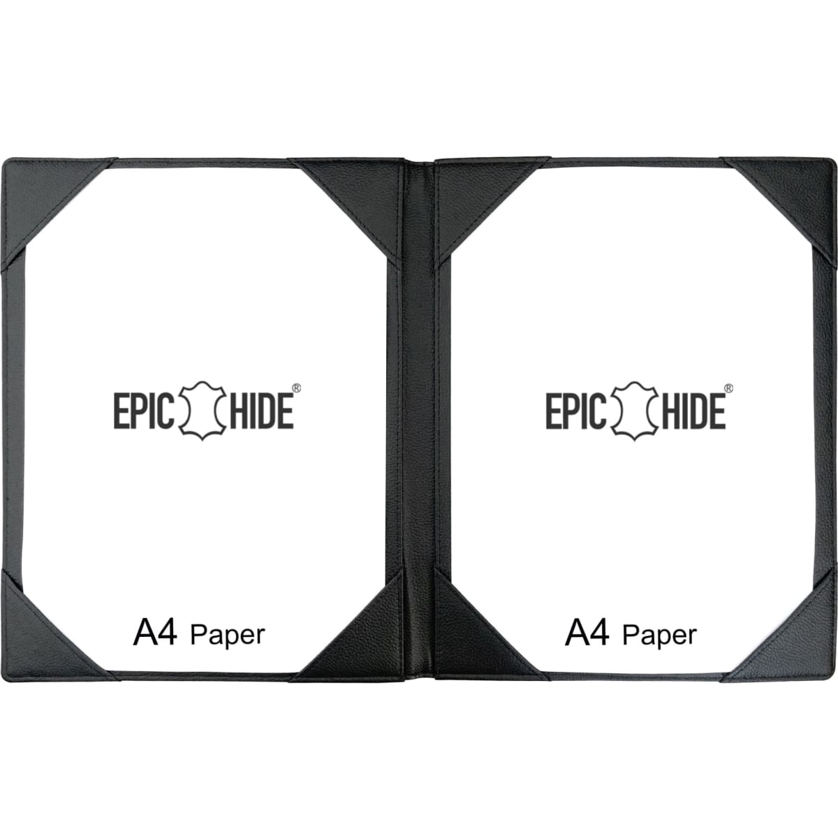 Bi-Fold Leather Document Holder/Menu Holder