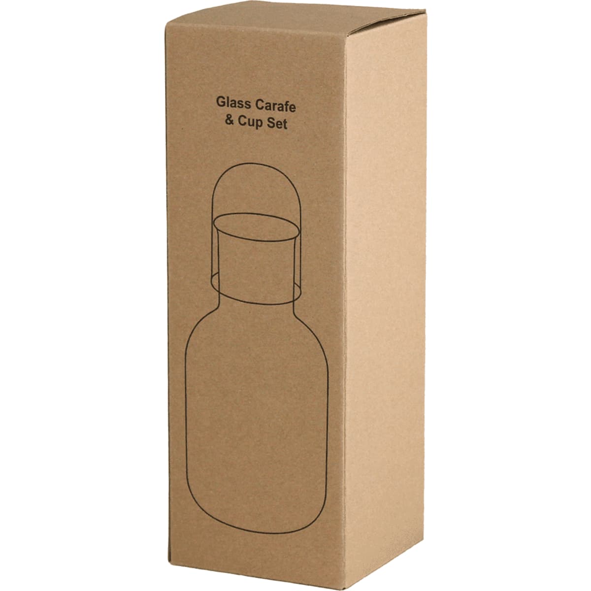 Amelie Glass Carafe & Cup Set 850ml