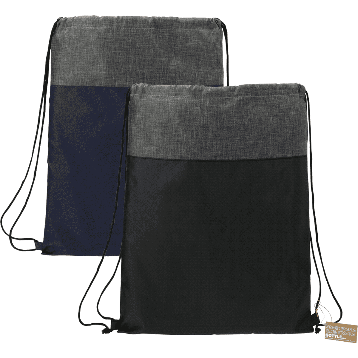 Ash Recycled Drawstring Bag