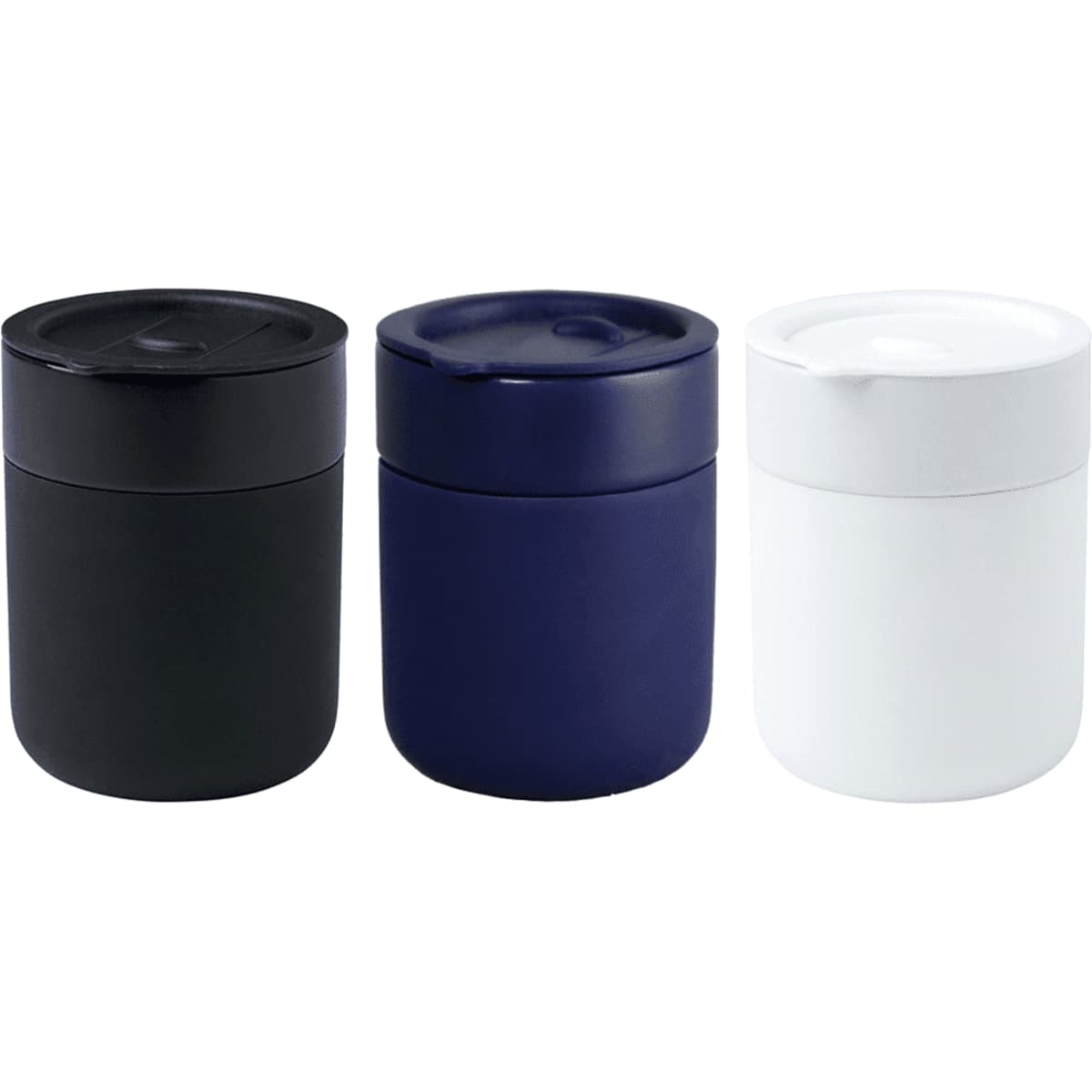 Java 330 ml Ceramic Tumbler w/ Silicone Wrap