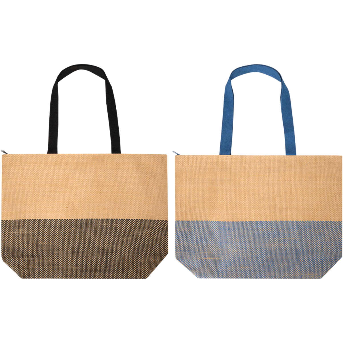 Paper Straw Large Zipped Tote – 21L