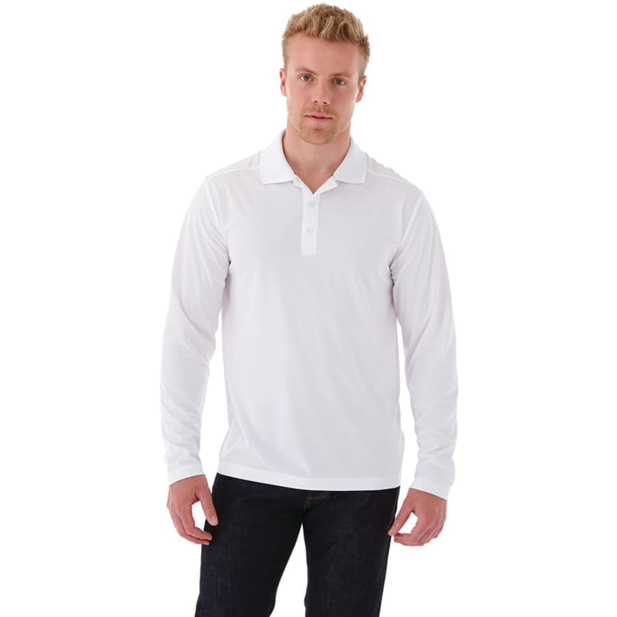 Mori Long Sleeve Polo – Mens