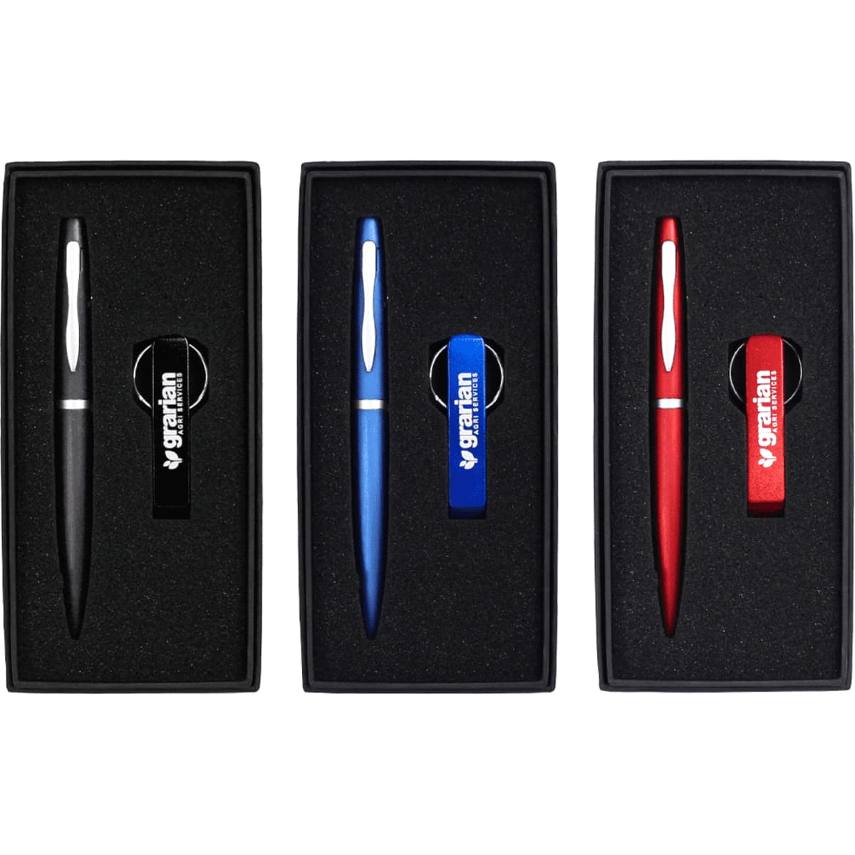 Chicago Pen & Bottle Opener Keyring Gift Set
