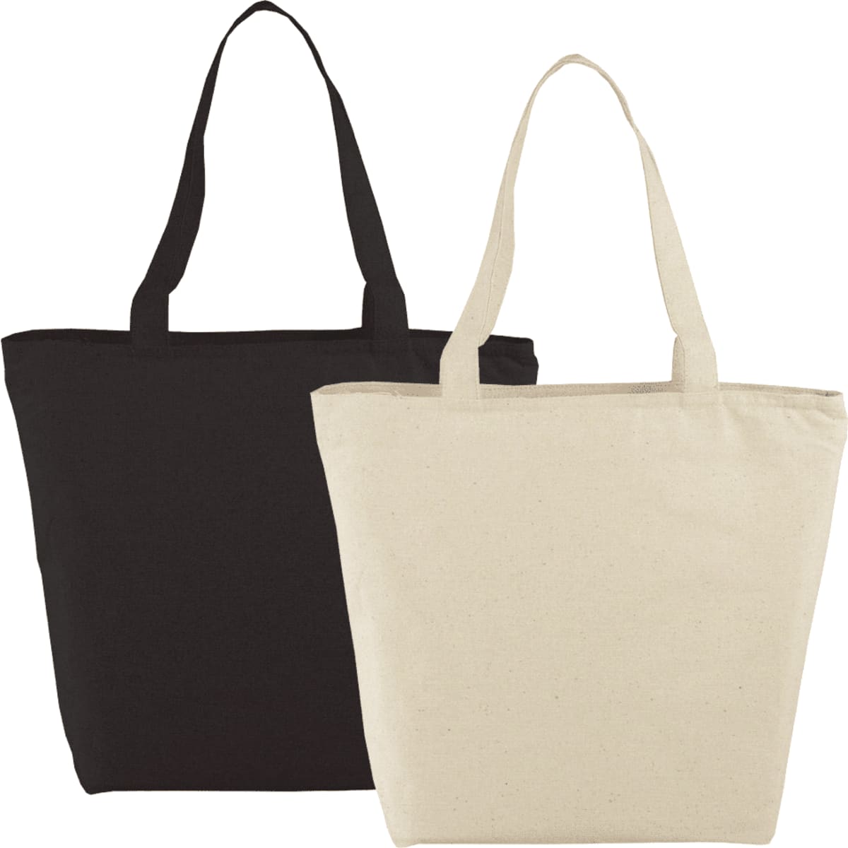 Cotton Maine Zippered Tote 15L