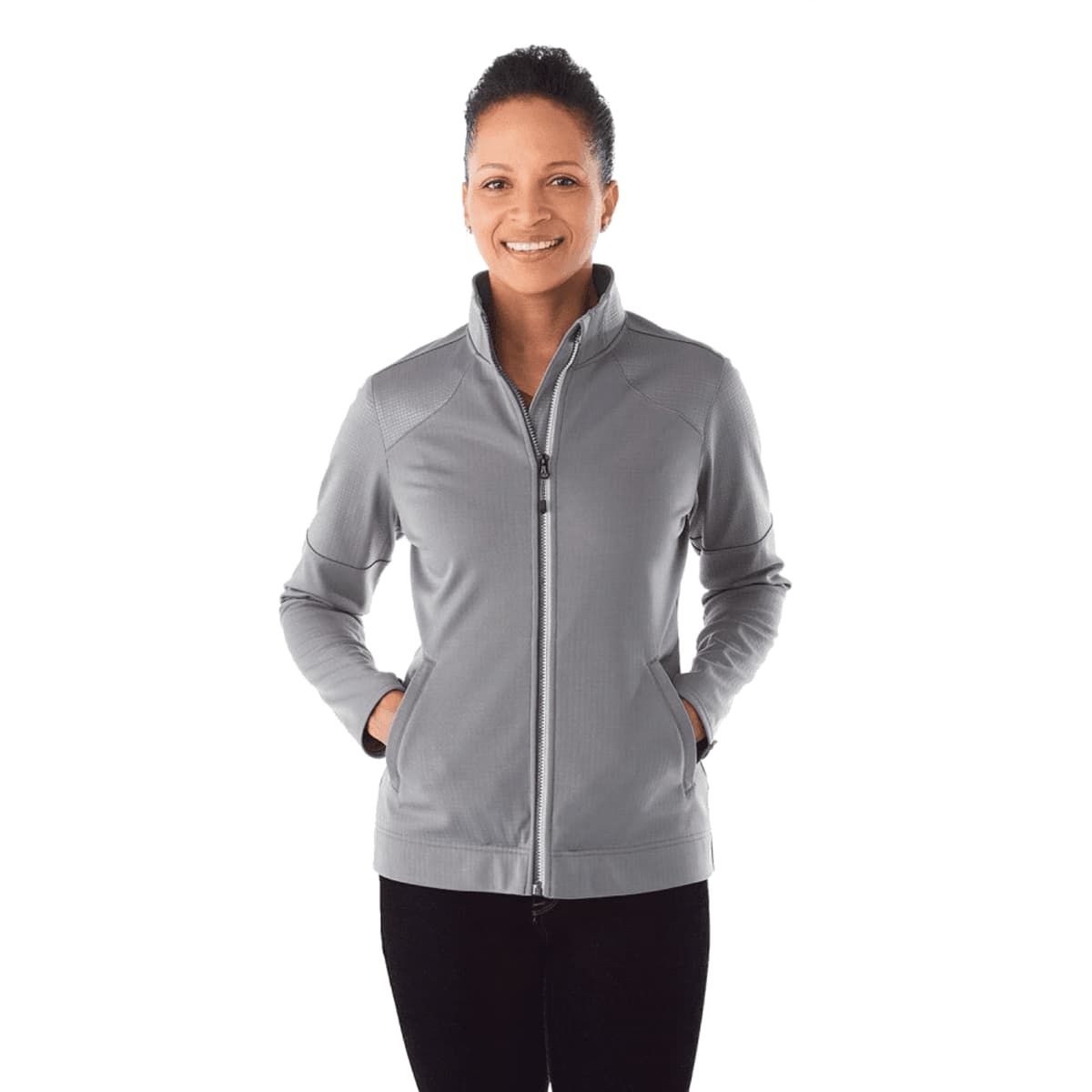 Women’s Senger Knit Full Zip Performance Jacket w/ Thumb Holes