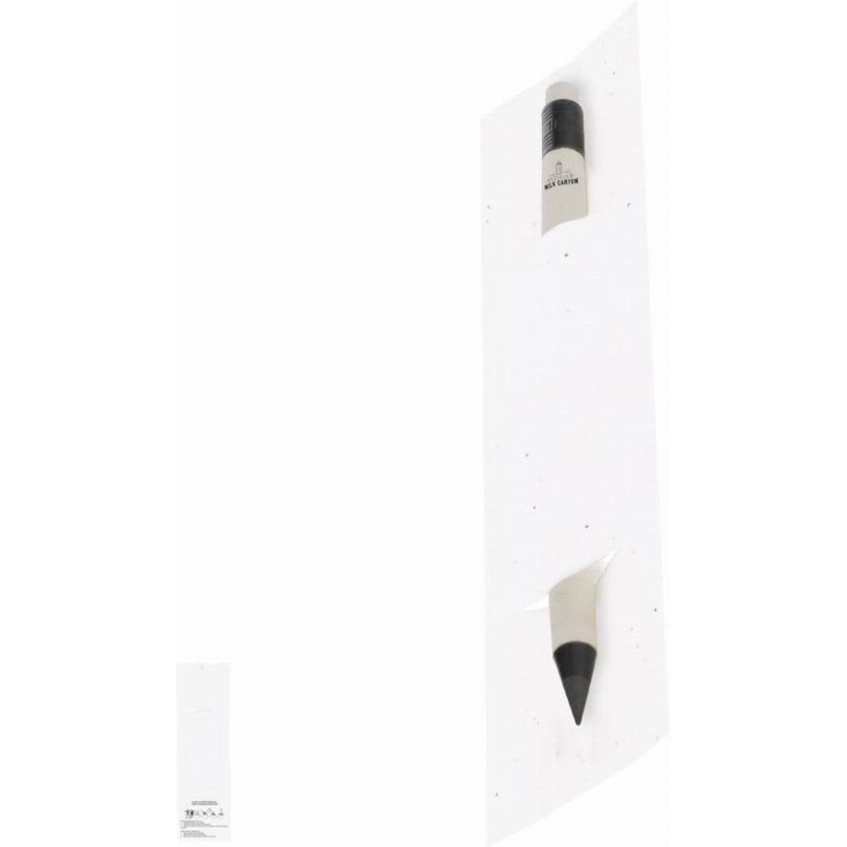 A sleek white drink bottle with a black lid and a logo, suitable for everyday use.