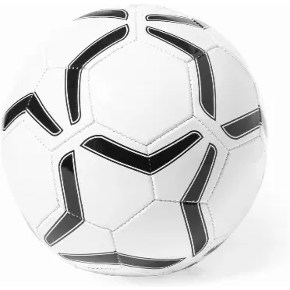 A soccer ball featuring a classic black and white design with hexagonal and pentagonal panels.